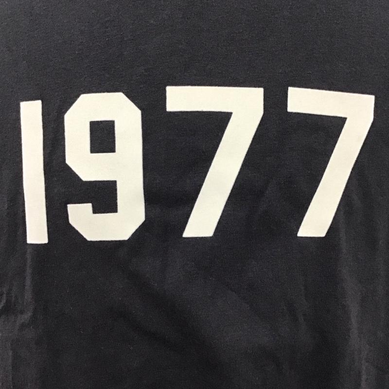 エッセンシャルズ ESSENTIALS Tシャツ 半袖 半袖カットソー プリントTシャツ クルーネックカットソー S ロゴ、文字 黒 / ブラック /  メンズ USED 古着 中古 10119927