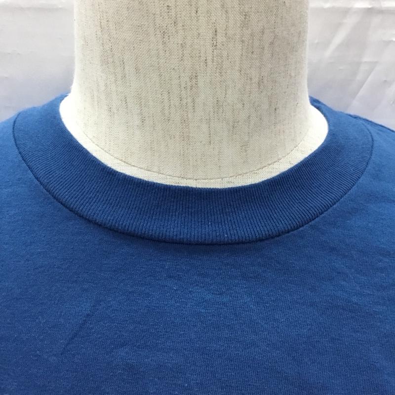 カーハート Carhartt Tシャツ 半袖 半袖カットソー プリントTシャツ クルーネックカットソー XXL ロゴ、文字 青 / ブルー /  メンズ USED 古着 中古 10108373