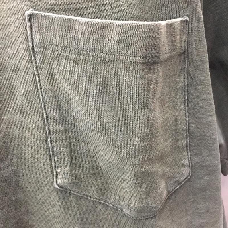 ザラ ZARA Tシャツ 半袖 1165 300 505 クルーネック HEAVY COTTON XL 無地 カーキ / カーキ / X アイボリー / アイボリー /  メンズ USED 古着 中古 10117179