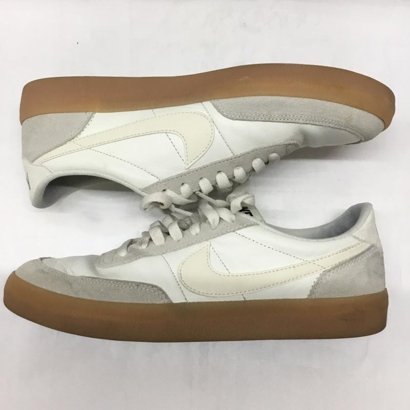 ナイキ NIKE スニーカー スニーカー 432997-128 KILLSHOT 2 LEATHER 26.5cm 26.5cm ロゴ、文字 アイボリー / アイボリー / X ベージュ / ベージュ /  メンズ USED 古着 中古 10110155