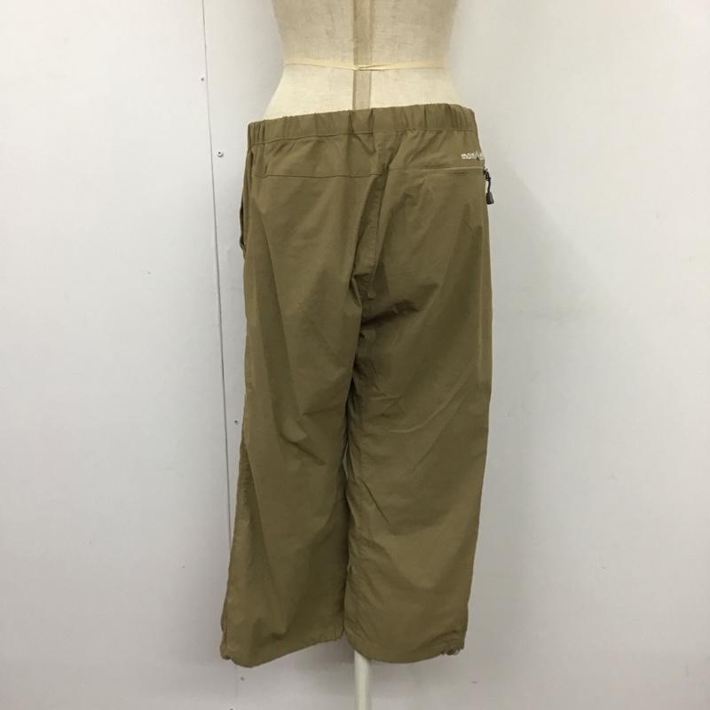 モンベル mont-bell ボトムス ボトムス 1105476 ストレッチO.D.ニッカ トレッキング用パンツ L ロゴ、文字 ベージュ / ベージュ /  レディース USED 古着 中古 10120414