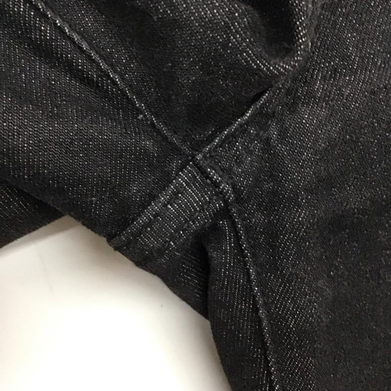 ビームス ハート BEAMS HEART パンツ デニム、ジーンズ 43-21-0059-152 フリンジ S 無地 黒 / ブラック /  レディース USED 古着 中古 10139243