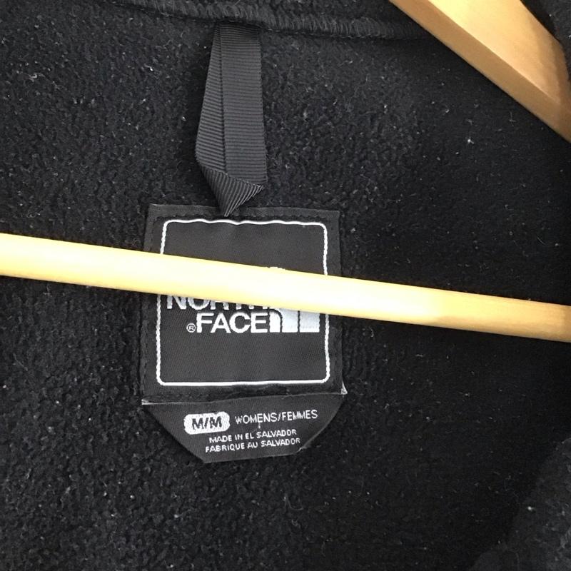 ザノースフェイス THE NORTH FACE ジャケット、上着 ジャケット、ブレザー ジップアップジャケット フリースジャケット アウター M ロゴ、文字 黒 / ブラック /  メンズ USED 古着 中古 10140700