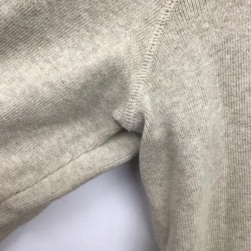 ポロラルフローレン POLO RALPH LAUREN ニット、セーター 長袖 長袖ニットカットソー クルーネック セーター M ロゴ、文字 ベージュ / ベージュ /  メンズ USED 古着 中古 10146809
