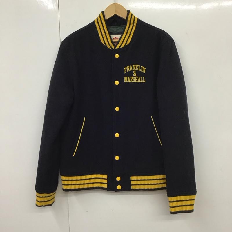 フランクリンマーシャル FRANKLIN&MARSHALL ジャケット、上着 ジャンパー、ブルゾン M 無地 紺 / ネイビー /  メンズ USED 古着 中古 10131453