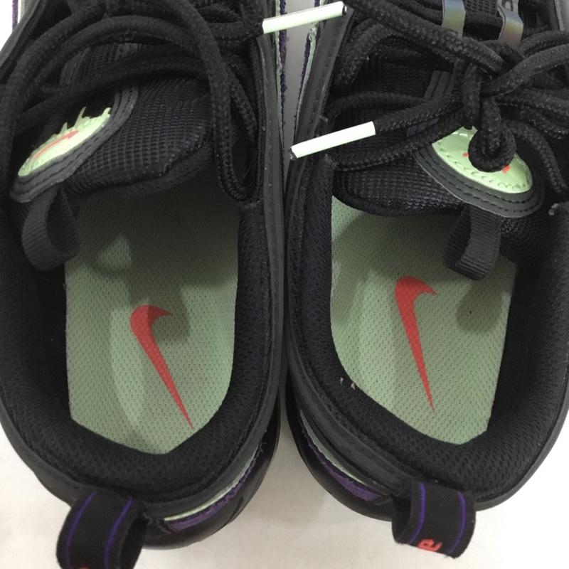 ナイキ NIKE スニーカー スニーカー DC1500-001 AIR MAX 97 ハロウィン 25cm 25.0cm ロゴ、文字 黒 / ブラック / X 紫 / パープル / X 薄緑 / ライトグリーン /  メンズ USED 古着 中古 10144916
