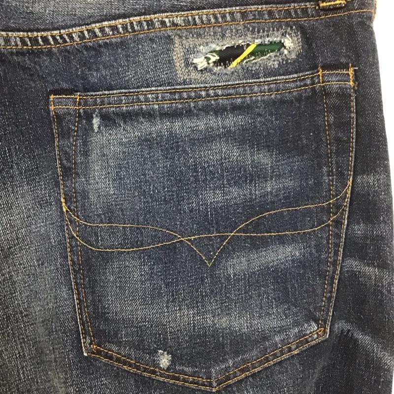 ポロラルフローレン POLO RALPH LAUREN パンツ デニム、ジーンズ デニムパンツ スリムパンツ ジーンズ カジュアルパンツ ストレッチパンツ 36 無地 インディゴ / インディゴ /  メンズ USED 古着 中古 10107760