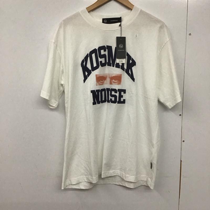 ジーユー GU Tシャツ 半袖 341-352691 グラフィックTUNDERCOVER1 半袖カットソー プリントTシャツ L プリント 白 / ホワイト /  メンズ USED 古着 中古 10132886