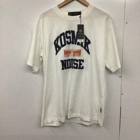 ジーユー GU Tシャツ 半袖 341-352691 グラフィックTUNDERCOVER1 半袖カットソー プリントTシャツ L プリント 白 / ホワイト /  メンズ USED 古着 中古 10132886