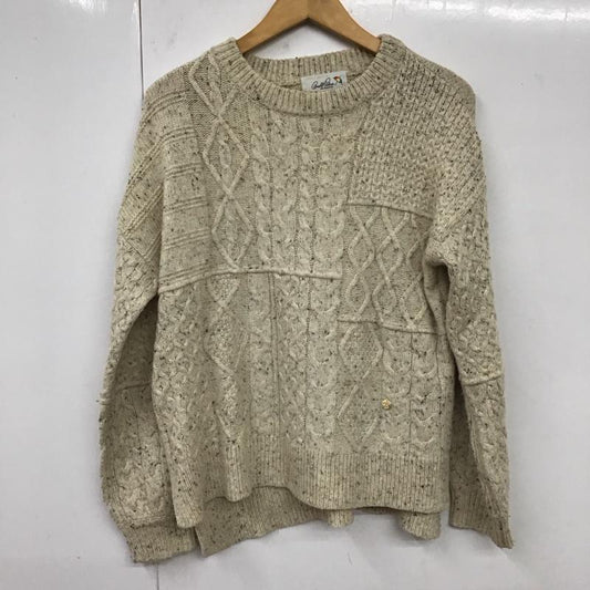 アーノルドパーマー Arnold Palmer ニット、セーター 長袖 2  ベージュ / ベージュ /  レディース USED 古着 中古 10120177