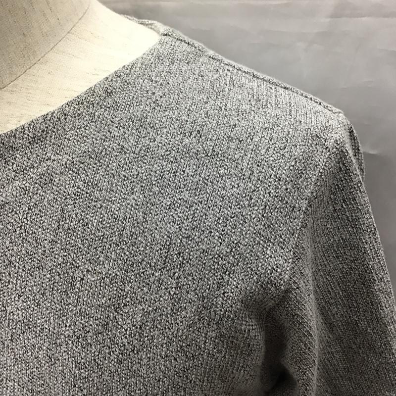 イッカ ikka カットソー 半袖 17SSCS-1506K 五分袖 S 無地 灰 / グレー /  メンズ USED 古着 中古 10117043