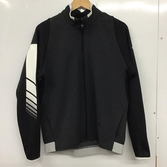 アディダス adidas ジャケット、上着 ジャケット、ブレザー ED5666 スポーツウェア ジャージ 160cm ロゴ、文字 黒 / ブラック /  ボーイズ USED 古着 中古 10133650