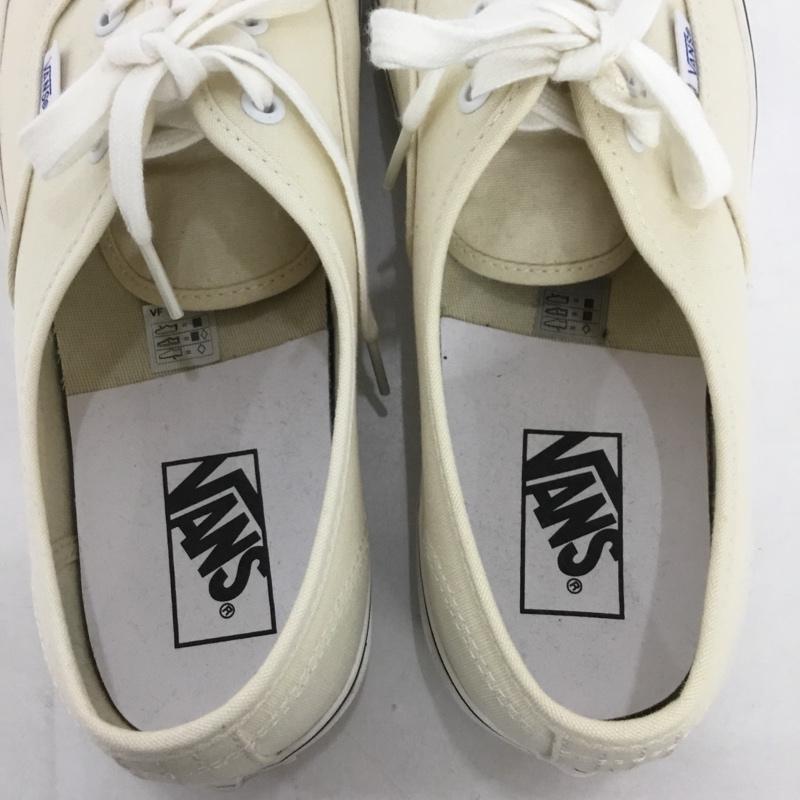 バンズ VANS スニーカー スニーカー 721278 AUTHENTIC 28cm 箱有 28.0cm ロゴ、文字 アイボリー / アイボリー /  メンズ USED 古着 中古 10133912