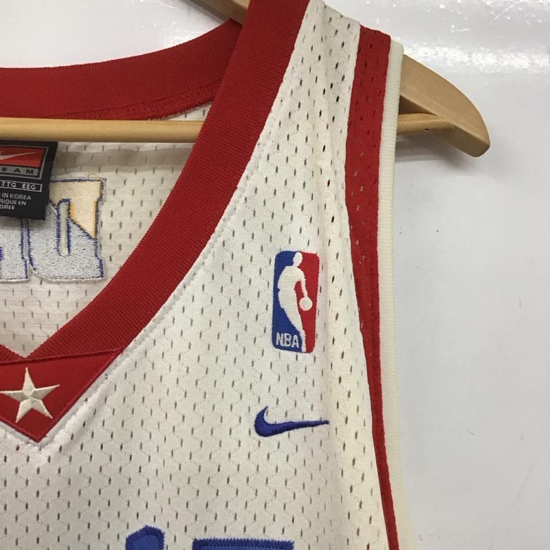 ナイキ NIKE タンクトップ タンクトップ タンクトップ ノースリーブカットソー Vネック スポーツウェア XXL ロゴ、文字 白 / ホワイト /  メンズ USED 古着 中古 10142609