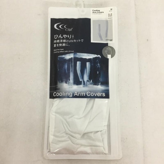 古着 USED ファッション小物 ファッション小物 C3fit 3F09161 クーリングアームカバー 甲無し UVカット ワンポイント 白 / ホワイト /  メンズ USED 古着 中古 10132863
