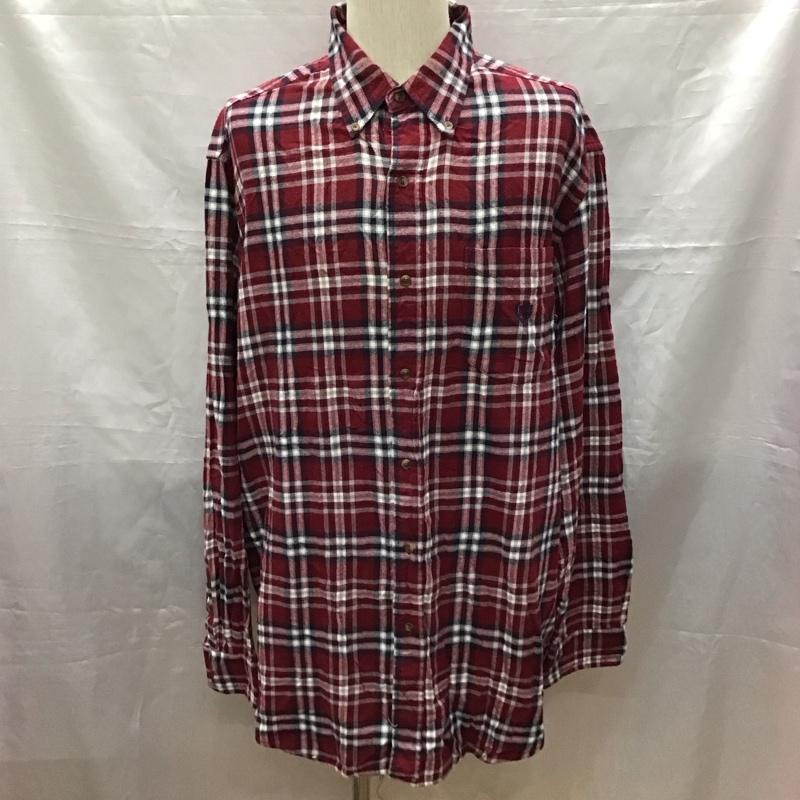 チャップス CHAPS シャツ、ブラウス 長袖 長袖シャツ カラーシャツ ポケットシャツ 長袖カットソー チェックシャツ XL チェック マルチカラー / マルチカラー /  メンズ USED 古着 中古 10118548
