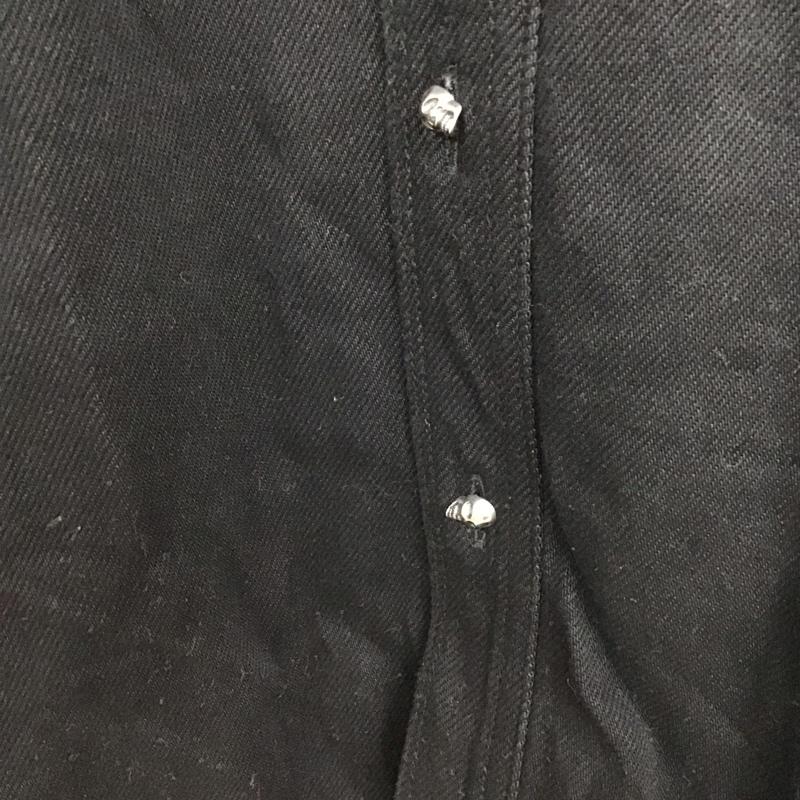 ウィンダンシー WIND AND SEA シャツ、ブラウス 長袖 wds-c-jrn-26-q1-sh-01 JERONSHIRT JeronBraxton 長袖シャツ L 無地 黒 / ブラック /  メンズ USED 古着 中古 10144483