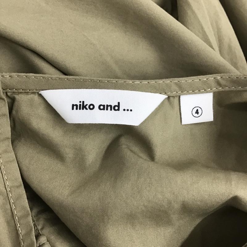 ニコアンド niko and... ワンピース ロングスカート L 無地 ベージュ / ベージュ /  レディース USED 古着 中古 10106192
