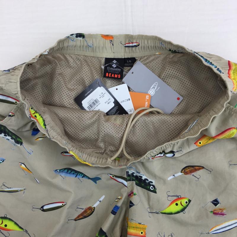 コロンビア Columbia パンツ ショートパンツ 別注　BEAMS L  ベージュ / ベージュ /  メンズ USED 古着 中古 10151173