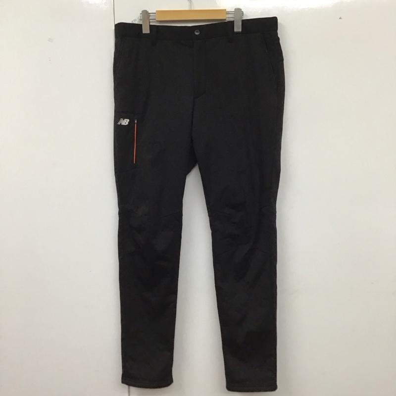ニューバランス New Balance パンツ ワークパンツ、ペインターパンツ 012-2231012 ゴルフパンツ ワークパンツ ストレッチ 7 ロゴ、文字 黒 / ブラック /  メンズ USED 古着 中古 10129503