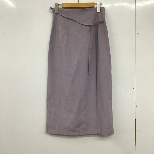 ロペピクニック ROPE  PICNIC スカート ロングスカート 38 無地 紫 / パープル /  レディース USED 古着 中古 10136509