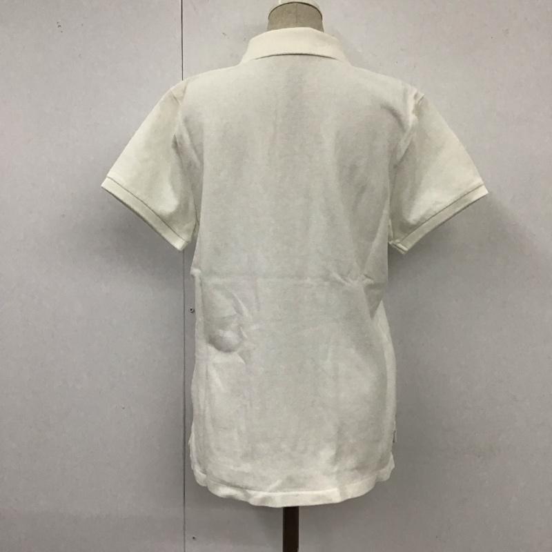 ラルフローレン RALPHLAUREN ポロシャツ 半袖 1273731SPO SKINNY POLO L ワンポイント 白 / ホワイト /  レディース USED 古着 中古 10120227