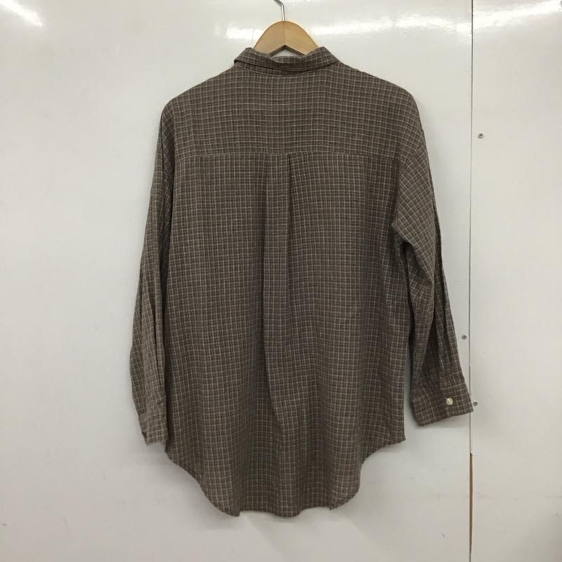 エヘカソポ ehka sopo シャツ、ブラウス 長袖 FREE チェック マルチカラー / マルチカラー /  レディース USED 古着 中古 10132834