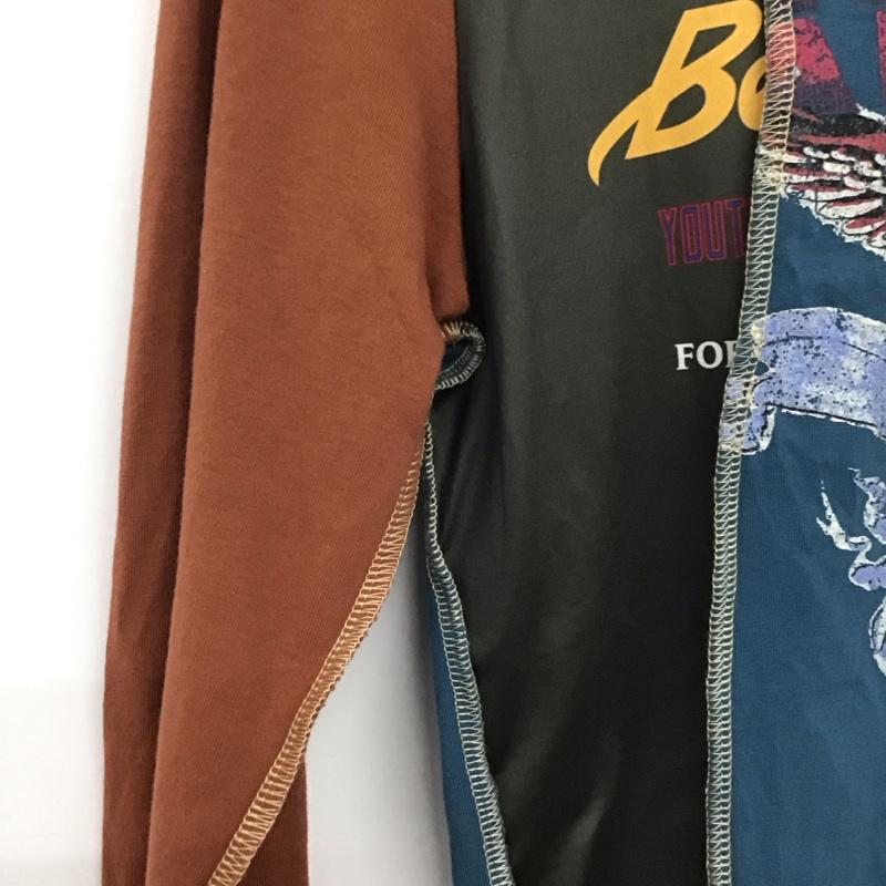 マウジー MOUSSY Tシャツ 長袖 010ISL90-0461 REMAKE TINY ロングスリーブ Tシャツ FREE 総柄 マルチカラー / マルチカラー /  レディース USED 古着 中古 10140348