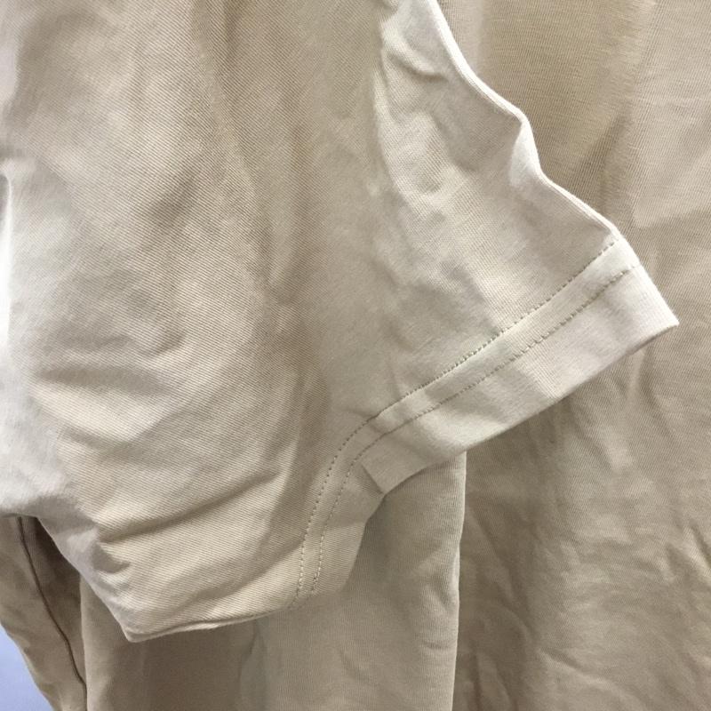 レイジブルー RAGEBLUE Tシャツ 半袖 RB024108AD モックネック M 無地 ベージュ / ベージュ /  メンズ USED 古着 中古 10117782