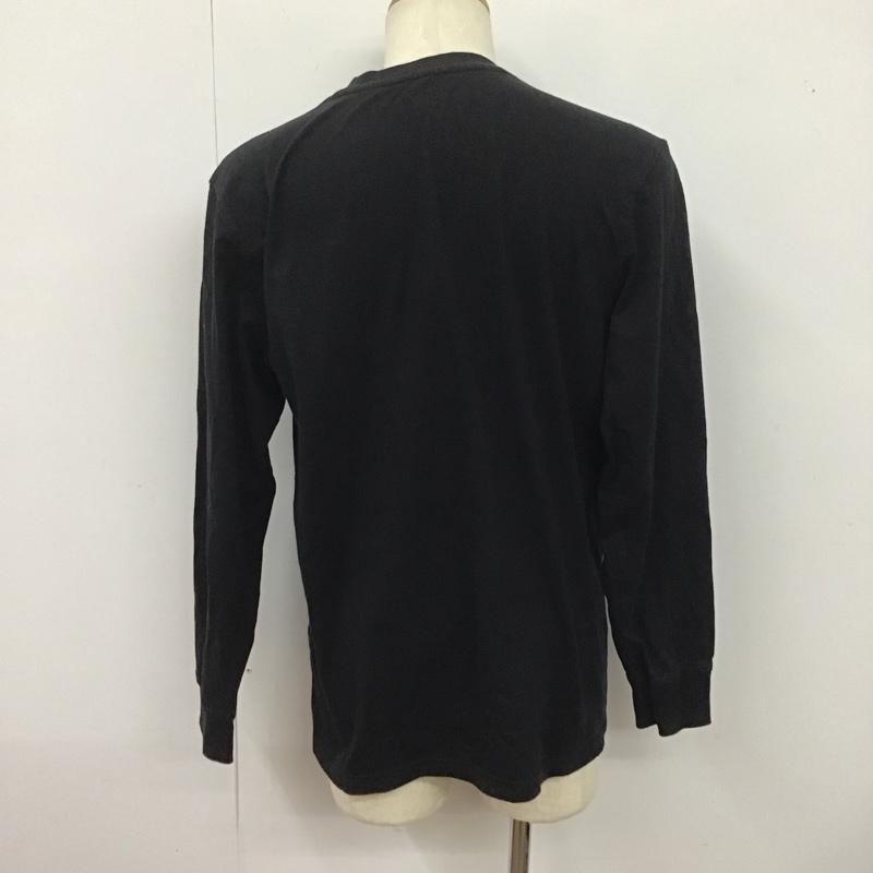 シュプリーム Supreme カットソー 長袖 19ss TechLSTee プリントT M ロゴ、文字 黒 / ブラック /  メンズ USED 古着 中古 10126721