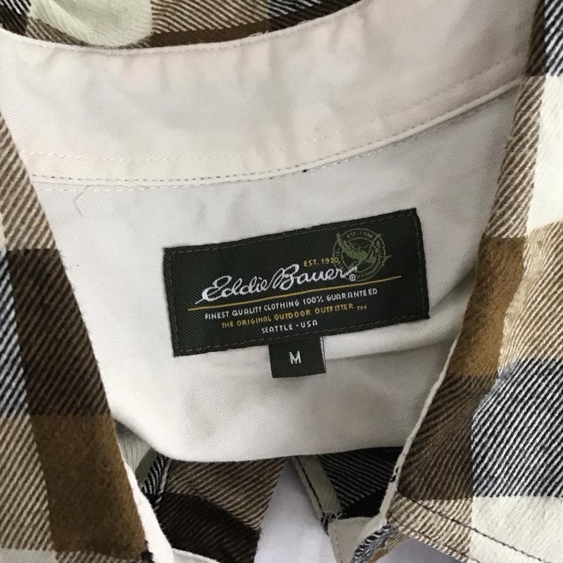 エディーバウアー Eddie Bauer シャツ、ブラウス 長袖 コットン M チェック マルチカラー / マルチカラー /  メンズ USED 古着 中古 10111259