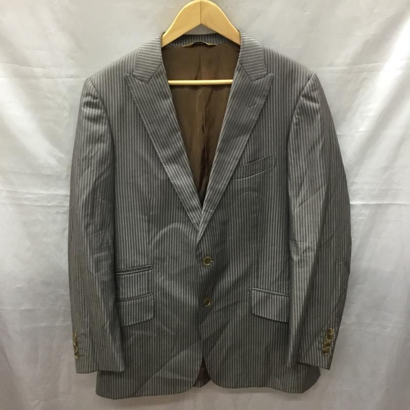ポールスチュアート PAUL STUART ジャケット、上着 ジャケット、ブレザー ストライプ 灰 / グレー /  メンズ USED 古着 中古 10118853