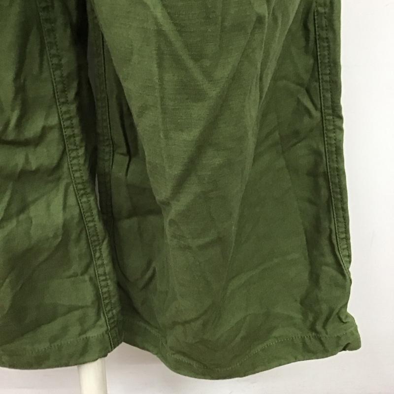 ローリーズファーム LOWRYS FARM パンツ ワークパンツ、ペインターパンツ M 無地 カーキ / カーキ /  レディース USED 古着 中古 10121261