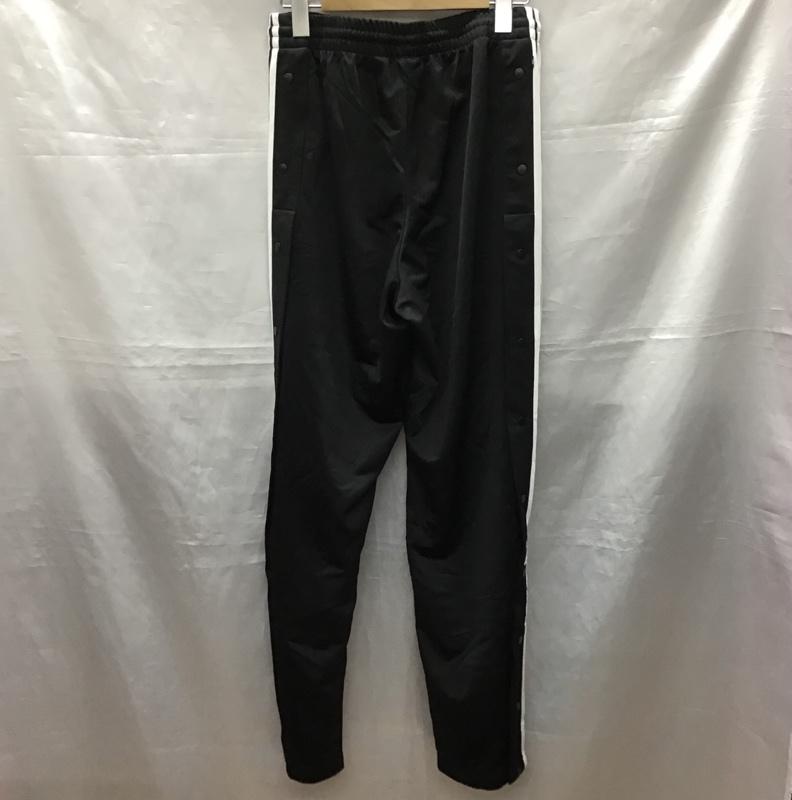 アディダス adidas ボトムス ボトムス HN6098 クラシックス アディブレイク トラックパンツ ジャージ L ロゴ、文字 黒 / ブラック / X 白 / ホワイト /  メンズ USED 古着 中古 10121211