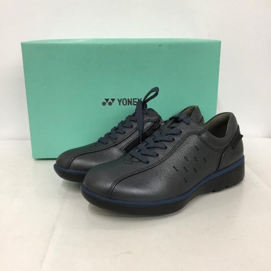 ヨネックス YONEX スニーカー スニーカー SHW-LC92 パワークッション 23.5cm ウォーキングシューズ 箱有 23.5cm ロゴ、文字 黒 / ブラック / X 紺 / ネイビー /  レディース USED 古着 中古 10147938