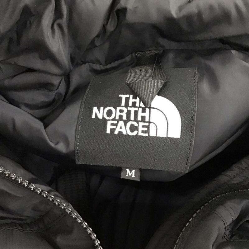 ザノースフェイス THE NORTH FACE ジャケット、上着 ダウンジャケット ジップアップジャケット ジャンパー ジャケット ダウンジャケット アウター M ロゴ、文字 黒 / ブラック /  メンズ USED 古着 中古 10121030