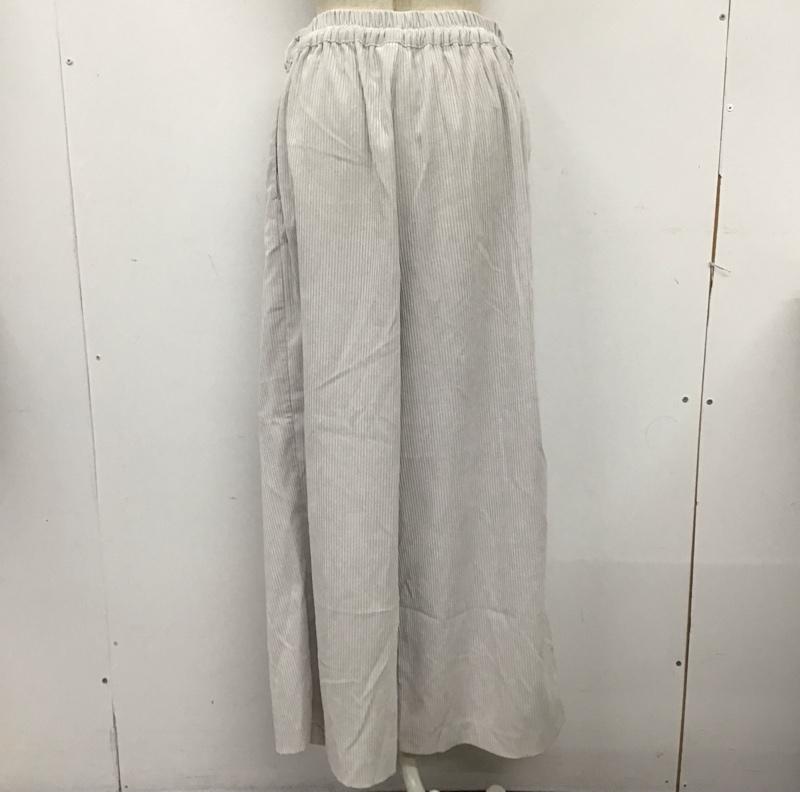 ニコアンド niko and... ボトムス ボトムス S205SL09SM コーデュロイ イージーパンツ L 無地 灰 / グレー /  レディース USED 古着 中古 10124983