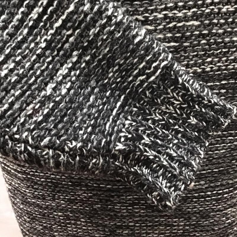 アダムエロペ ADAM ET ROPE  ニット、セーター 長袖 長袖ニットカットソー ニット セーター クルーネックニット L 無地 灰 / グレー /  メンズ USED 古着 中古 10113238