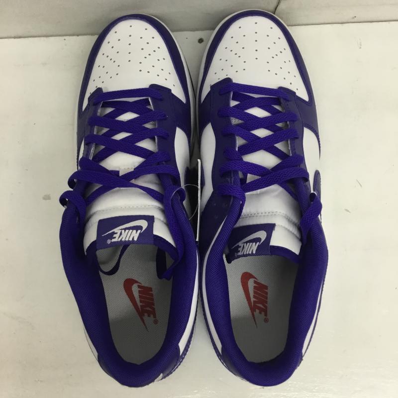 ナイキ NIKE スニーカー スニーカー DV0833-103 Dunk Low Retro Concord 28.5cm 無地 白 / ホワイト / X 青 / ブルー /  メンズ USED 古着 中古 10129383