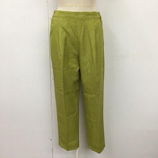 フリークスストア FREAK S STORE パンツ ワークパンツ、ペインターパンツ スラックスパンツ ワイドパンツ カジュアルパンツ センタータックパンツ M 無地 緑 / グリーン /  レディース USED 古着 中古 10114475