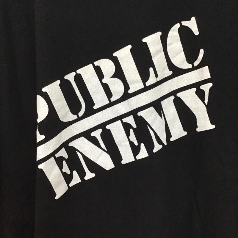 古着 USED Tシャツ 半袖 PUBLIC ENEMY ヒップホップ バンドTシャツ XXL ロゴ、文字 黒 / ブラック /  メンズ USED 古着 中古 10123371