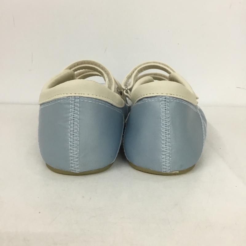 ザラ ZARA パンプス パンプス 5206 510 401 サテン風バレエシューズ EU38 無地 水色 / ライトブルー /  レディース USED 古着 中古 10144352
