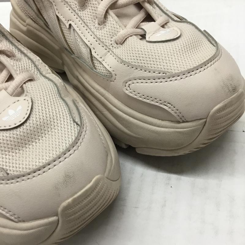 アディダス adidas スニーカー スニーカー IG6049 オズガイア OZGAIA 24.5cm 箱有 24.5cm ロゴ、文字 ベージュ / ベージュ /  レディース USED 古着 中古 10112512