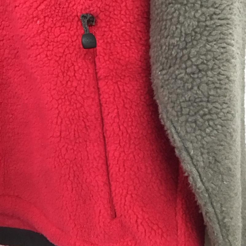 ザノースフェイス THE NORTH FACE ジャケット、上着 ジャンパー、ブルゾン aa45910 フリースジャケット ジップアップフリースジャケット アウター L ロゴ、文字 灰 / グレー /  メンズ USED 古着 中古 10142329