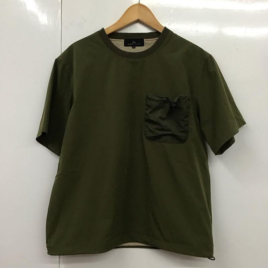 ユニバーサルスタイルウェア UNIVERSAL STYLE WEAR カットソー 半袖 M 無地 カーキ / カーキ /  メンズ USED 古着 中古 10131941