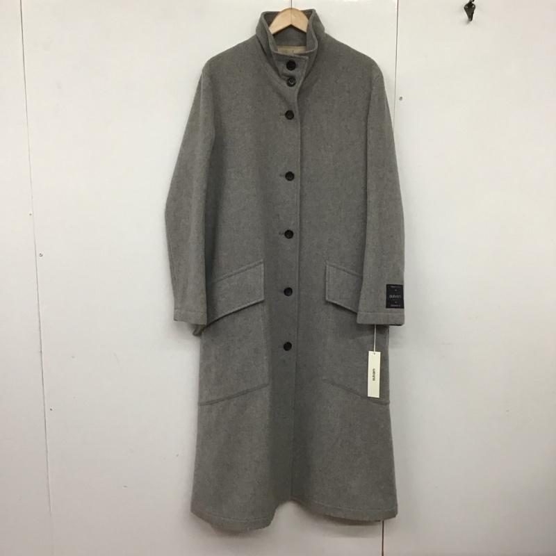 サルバム sulvam コート コート一般 DSA-C02-201 DANNER-S stand long coat タグ付き M 無地 灰 / グレー /  メンズ USED 古着 中古 10142278
