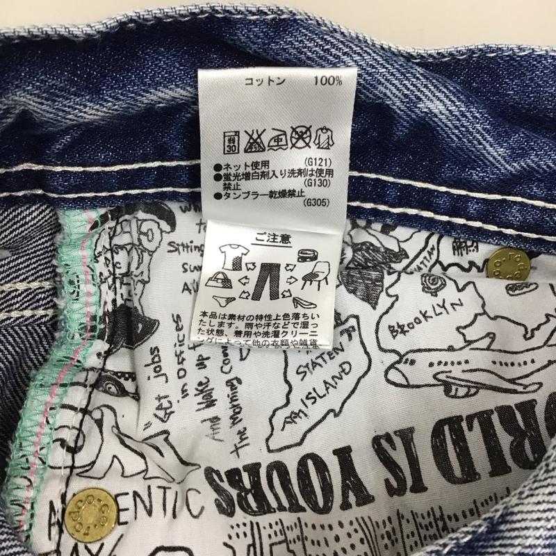 ロデオクラウンズ Rodeo Crowns パンツ デニム、ジーンズ 26インチ 無地 水色 / ライトブルー /  レディース USED 古着 中古 10123433