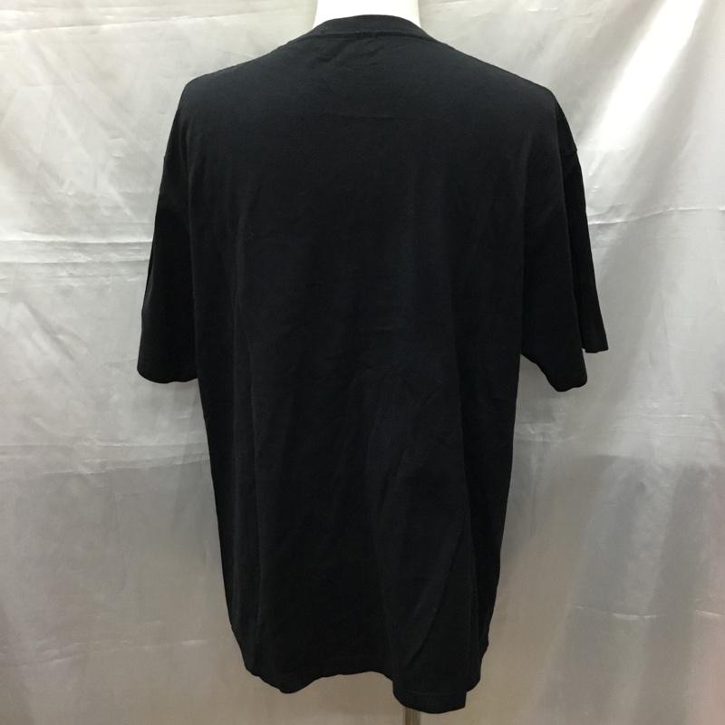 エクストララージ XLARGE Tシャツ 半袖 半袖カットソー プリントTシャツ クルーネックカットソー L ロゴ、文字 黒 / ブラック /  メンズ USED 古着 中古 10115161