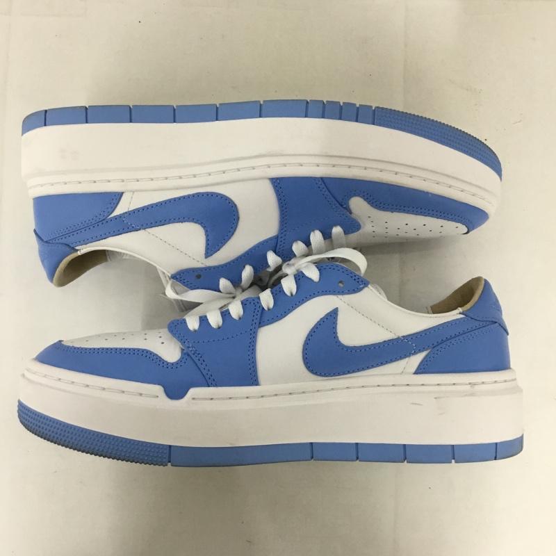 ナイキ NIKE スニーカー スニーカー DQ3698-141 WMNS AIR JORDAN 1 ELEVATE LOW 28.5cm 28.5cm ワンポイント 白 / ホワイト / X 水色 / ライトブルー /  メンズ USED 古着 中古 10129544