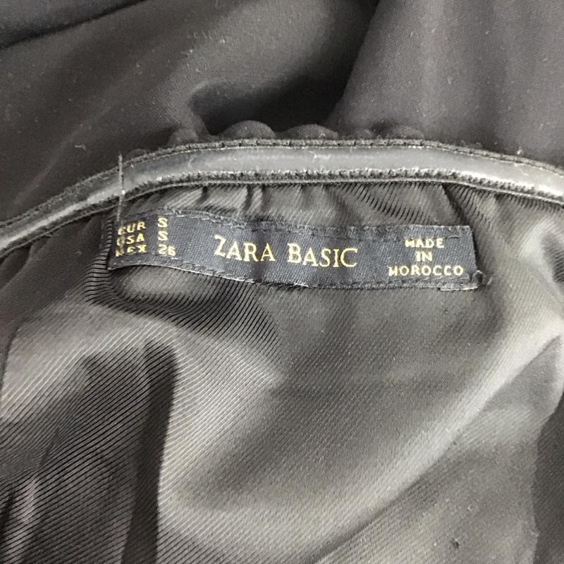 ザラベーシック ZARA BASIC ワンピース・ドレス・オールインワン ワンピース・ドレス・オールインワン オールインワン ノースリーブ ワイドパンツ S 無地 黒 / ブラック /  レディース USED 古着 中古 10149699